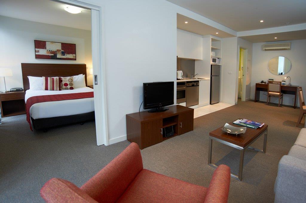 Quest On Dorcas Aparthotel Melbourne Rum bild